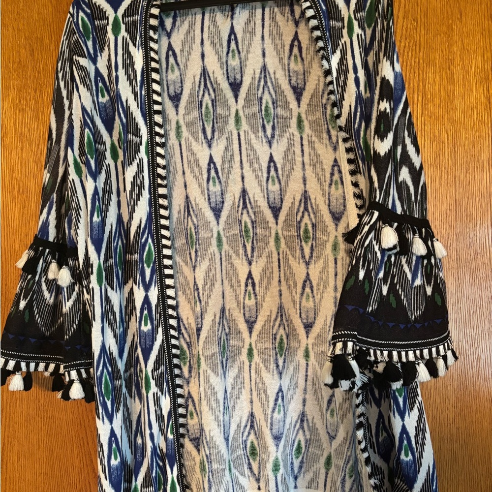 Chico's Multicolor Knit Cardigan